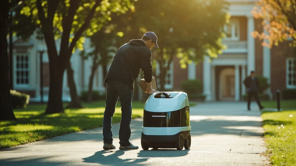 Robot.com и Sodexo подписали семилетний контракт на развёртывание роботов-курьеров на кампусах