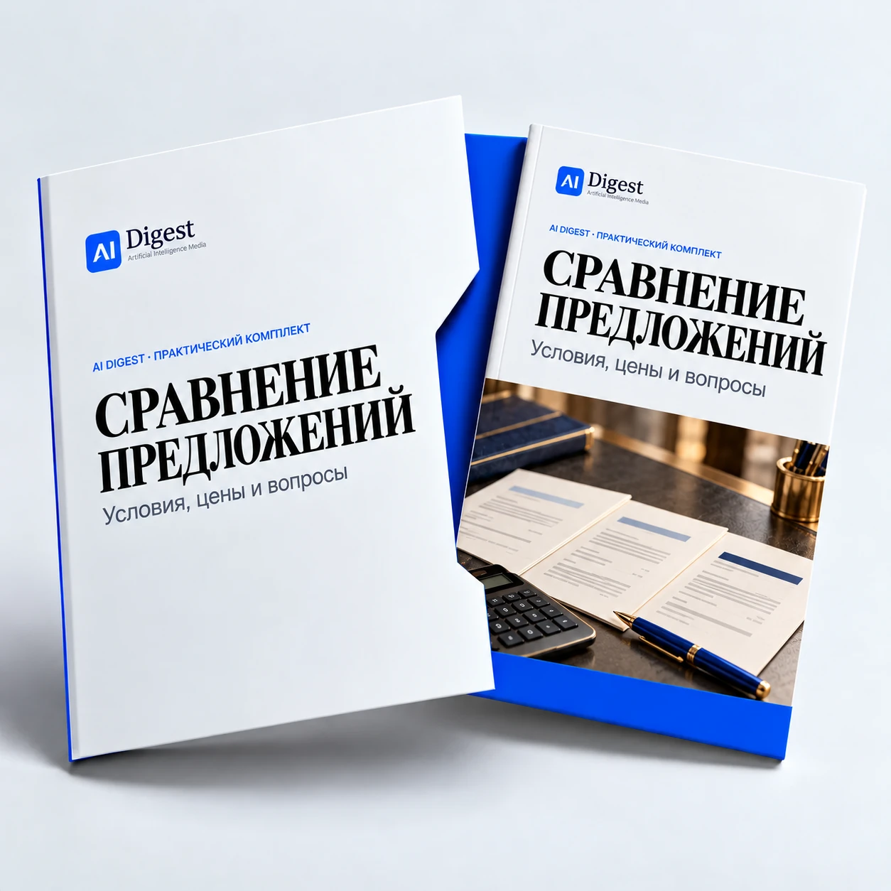 Бланк сравнения предложений с цитатами — цифровой промпт-пак AI Digest