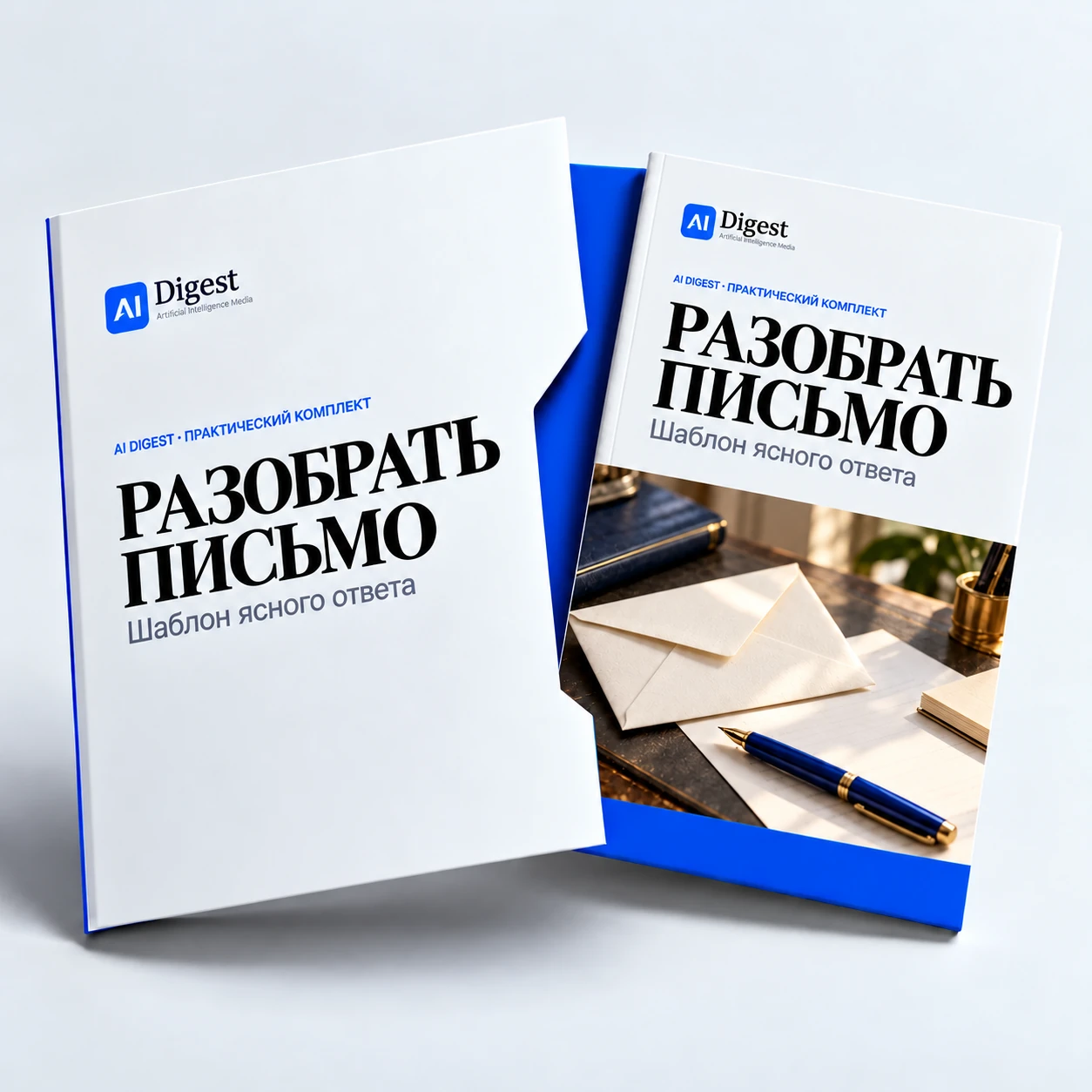 Лист разбора письма и проверки ответа — цифровой шаблон AI Digest