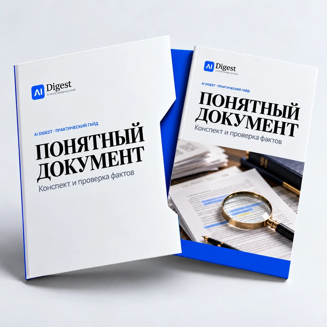 Разбор PDF с ИИ: конспект, факты и вопросы — цифровой промпт-пак AI Digest