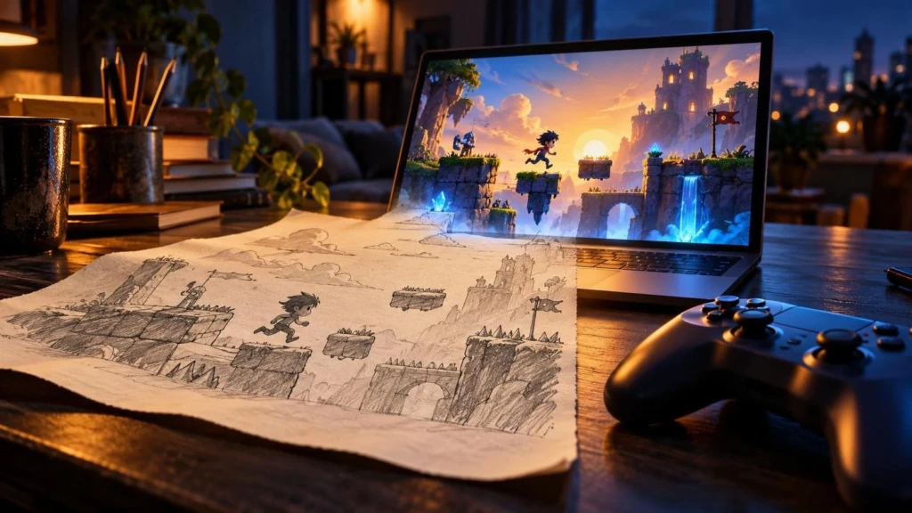Google открыла Playground: игру теперь можно собрать в браузере словами через Gemini